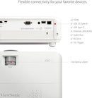 ViewSonic PX748-4K Projector - 4K HDR, 4,000 ANSI Lumens