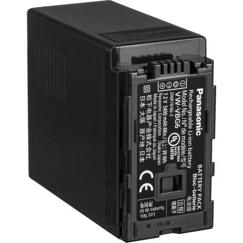 Panasonic VW-VBG6 Camcorder Battery for Panasonic Camcorders