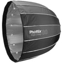 Phottix Raja Deep 80cm quick-folding parabolic softbox showing branding and exterior construction at Digital Store Nairobi Kenya[cite