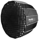 Phottix Raja Deep 80cm softbox equipped with a fabric honeycomb grid for precise beam control available in Kenya