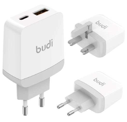 Budi  AC940VU / AC940VE 20W(Pd+Qc) home charger