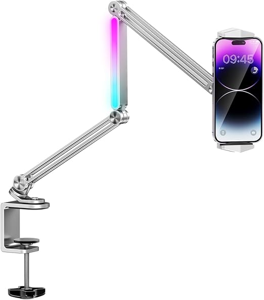 Porodo Adjustable and Foldable Cantilever Bracket with LED