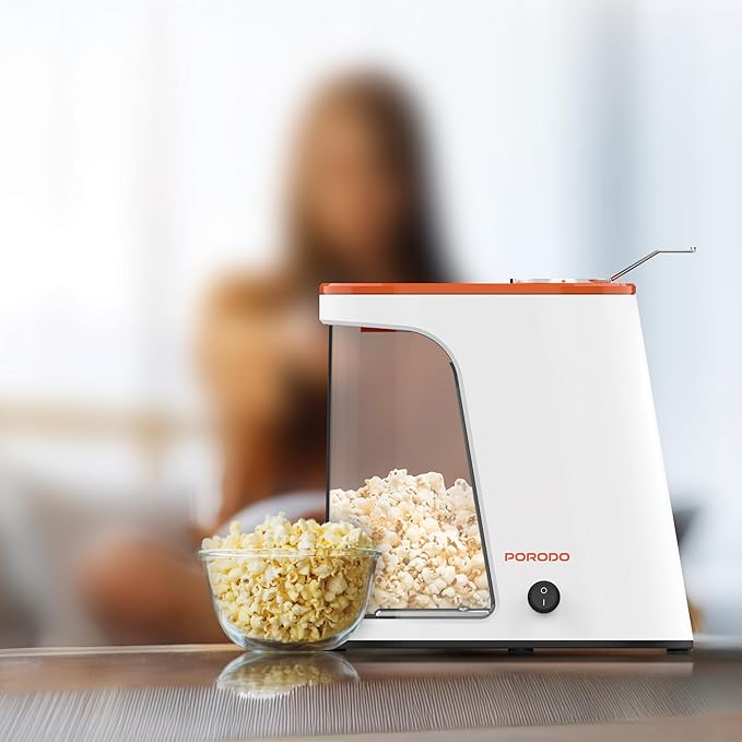 Porodo LFS061 Lifestyle Air-Popped Popcorn Maker