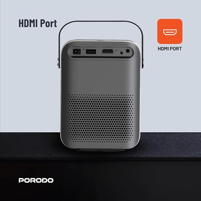 Porodo Lifestyle Full HD Portable Projector