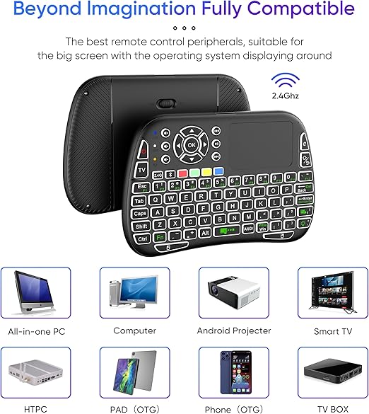 Porodo Universal Keyboard Remote & Mouse