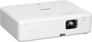 Top view control panel on Epson CO-W01 portable projector