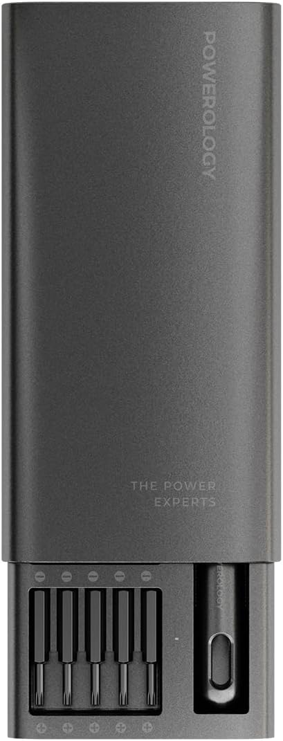 Powerology 31 Bits Stainless Steel Screwdriver Kit