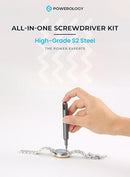 Powerology 31 Bits Stainless Steel Screwdriver Kit
