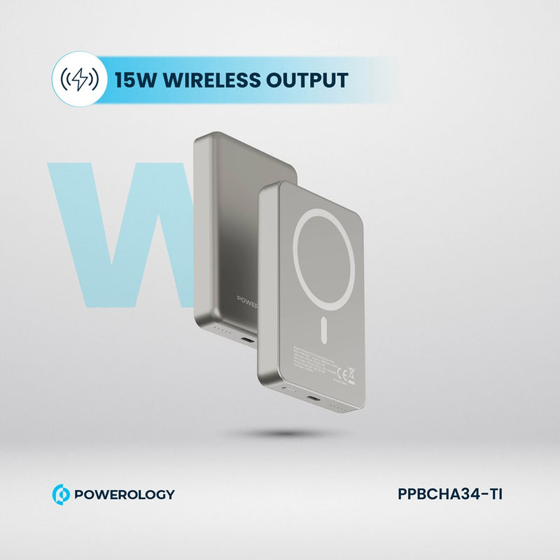 Powerology PP034 10000 mAh 20W PD & 15W Magsafe Powerbank