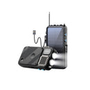 Powerology PP049 16000mAh Solar Power Bank with FM Radio Speaker and Lights