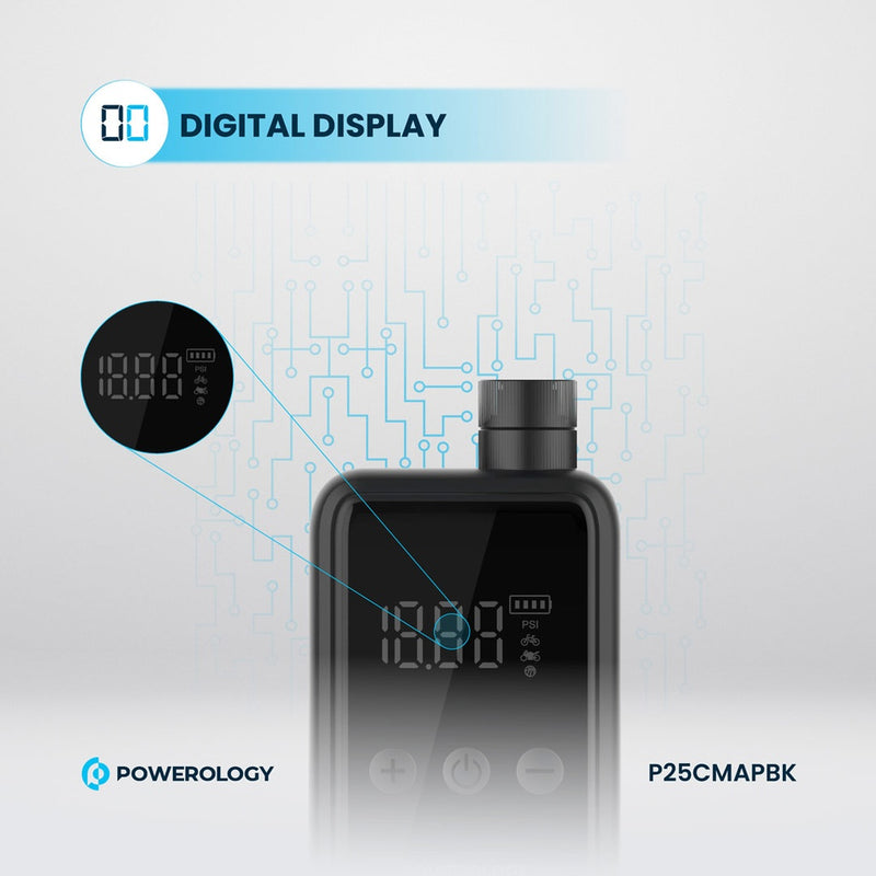 Powerology Super Compact Tire Inflator