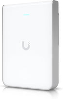 Ubiquiti UniFi U7 Pro Wall access point mounted on wall for high-speed network coverage