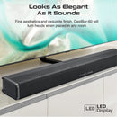 Promate CastBar‑60 60W SoundBar with Subwoofer – High‑Power Premium Audio System for TV, Movies, Gaming, Home Entertainment, and Professional Use