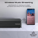 Promate CastBar‑60 60W SoundBar with Subwoofer – High‑Power Premium Audio System for TV, Movies, Gaming, Home Entertainment, and Professional Use