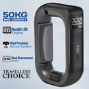 Promate INSTASCALE-50 Comfort-Grip High Precision Digital Handheld Luggage Scale – Professional Heavy Duty Travel and Workshop Scale for Accurate Weight Measurement