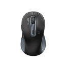 Promate KEN Dual Mode Wireless Optical Mouse – Bluetooth & 2.4GHz Ergonomic High Precision Optical Mouse for Office, Home, Laptop, and Professional Use