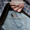 Promate PERK Compact All-in-1 Charging Cable and Travel Kit – Versatile Portable Charging Solution for Smartphones, Tablets, Laptops, and On-the-Go Professionals