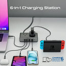 Promate POWERBRIX2-GAN65 65W Charging Station – Multi‑Port High‑Speed GaN Power Delivery Charger for Laptops, Smartphones, Tablets, and Professional Devices