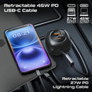 Promate POWERDRIVE-RCI81 81W Multi‑Port Car Charger – High‑Speed USB‑C & USB‑A PD Automotive Charger for Smartphones, Tablets, Laptops, and Professional Devices