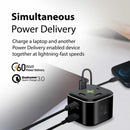 Promate 80W Quick Charging Multi-Port Charging Station (PowerCube-PD80)