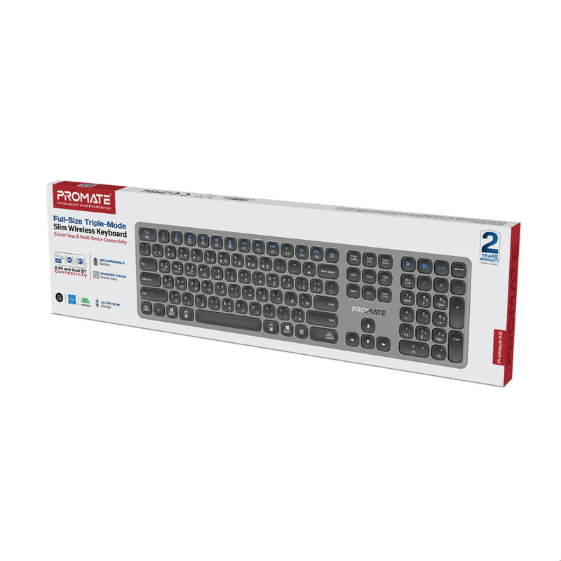Promate Prokeys-X2 Wireless Keyboard | Digital Store | Nairobi, Kenya