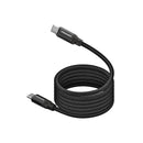Promate SPRINGY 60W Magnetic Self-Organizing Cable – Professional Heavy Duty Fast Charging and Data Transfer Cable for Home, Office, Workshop, and Travel Use