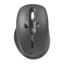 Promate Samo Tri Tri-Connect Wireless Mouse Rechargeable Battery 2.4GHz Dual Bluetooth – Ergonomic High Precision Multi-Device Optical Mouse for Office, Home, Laptop, and Professional Use