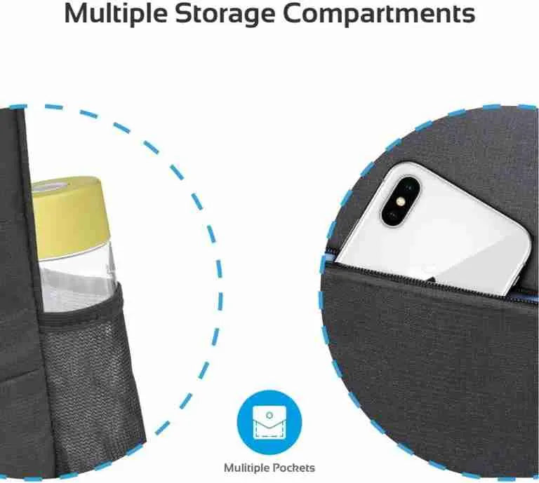 Promate Alpha-BP 15.6 Inches Laptop travel Backpack