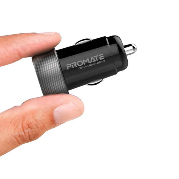 Promate DriveGear 20W Quick Mini Car Charger