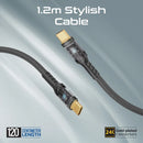 Promate PowerPort-25CC 25W Dual Port Adapter Combo with 60W Fast Charging USB-C Cable