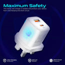 Promate Powerport-25AC 25W Power Delivery USB-C Wall Charger