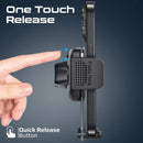 Promate TransHold-EXT Secure Smartphone Holder Kit with Multiple Mounting Options