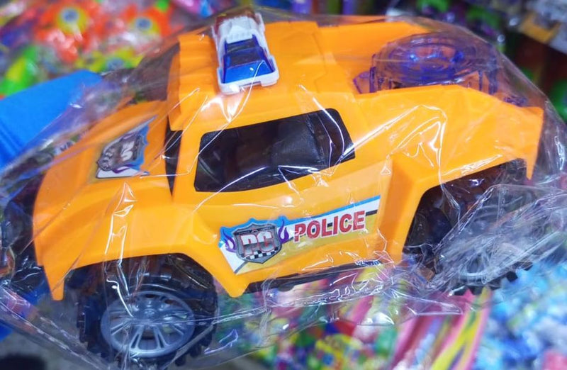 Pull Line Police Car