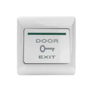 Surface mount door release push button switch for office entry