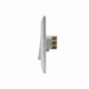 Exit push button connected to magnetic lock access control syste