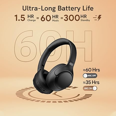 QCY H3 ANC Bluetooth Headphones