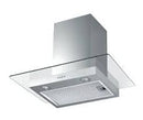 Ramtons RB/120 90CM Flat Hood Chimney Hood – Stainless Steel Kitchen Ventilation Hood with Flat Glass Canopy, Powerful Suction and Easy-Clean Filters for Smoke and Odour Removal