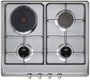 RAMTONS RB/204 60×60 cm 3 Gas + 1 Electric Cooker – Powerful Heating, Versatile Cooking Options, Durable Design, Easy-to-Use Controls, Perfect for Home & Small Commercial Kitchens