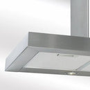 Ramtons RB/316 90CM Rectangular Hood S/S – Stainless Steel Kitchen Chimney Hood with Powerful Suction, LED Lighting and Easy-Clean Filters for Smoke & Odour Ventilation