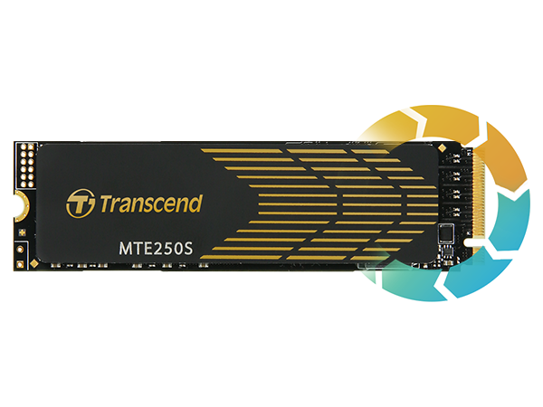 Transcend TS1TMTE250S 1TB M.2 2280 PCIe Gen4x4 NVMe 3D TLC SSD