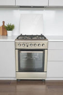 Ramtons RC/685 3G+1E 60x60 Stainless Steel Cooker – Efficient 4-Burner Cooking, Durable Stainless Steel, Ideal for Home