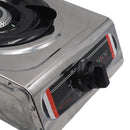 Rebune RE-4-040 Gas Stove - Low Gas Consumption, Stainless Steel Gas Cooker with One Burner