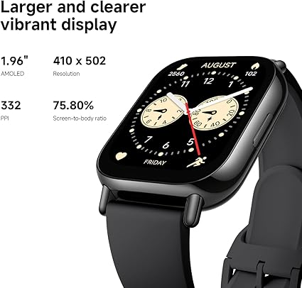 Redmi Watch 5 Lite – AMOLED Smartwatch with GPS & Bluetooth Calling