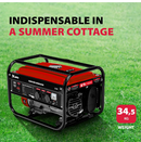 K-Max Italy 2.4kVA Petrol Generator KM4600E – Electric Start Gasoline Generator