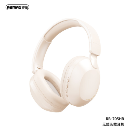 Remax RB-705HB Wireless Headphones Bluetooth-compatible Over-Ear Headset 18H Playtime Long Battery Life