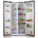 Ramtons RF/265 527L Side-by-Side LED No Frost Fridge – Spacious Storage, Energy Efficient, Frost-Free Technology, Ideal for Home & Office Kitchens