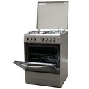 Ramtons RF/410 3G+1E 60x60 Stainless Steel Top Cooker – Powerful 4-Burner Cooking, Durable Stainless Steel, Ideal for Home, Restaurant & Office Kitchens