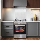 Ramtons RF/485 3G+1E 60x60 Inox Cooker – Powerful 3 Gas Burners + 1 Electric Hotplate, Durable Stainless Steel, Ideal for Home