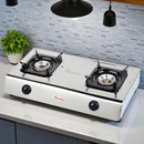 Ramtons RG/518 Gas Cooker 2 Burner Stainless Steel - Durable & Efficient Gas Stove for Home Cooking