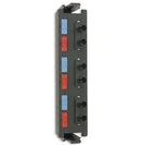 Siemon RIC-F-SC6-01 SC Fiber Adapter Plate - 6-Fiber Flat Pack Fiber Optic Panel